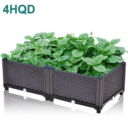 Brown planting box European family balcony vegetable pot large plastic flower pot one meter vegetable garden
Brown planting box European family balcony vegetable pot large plastic flower pot one meter vegetable garden