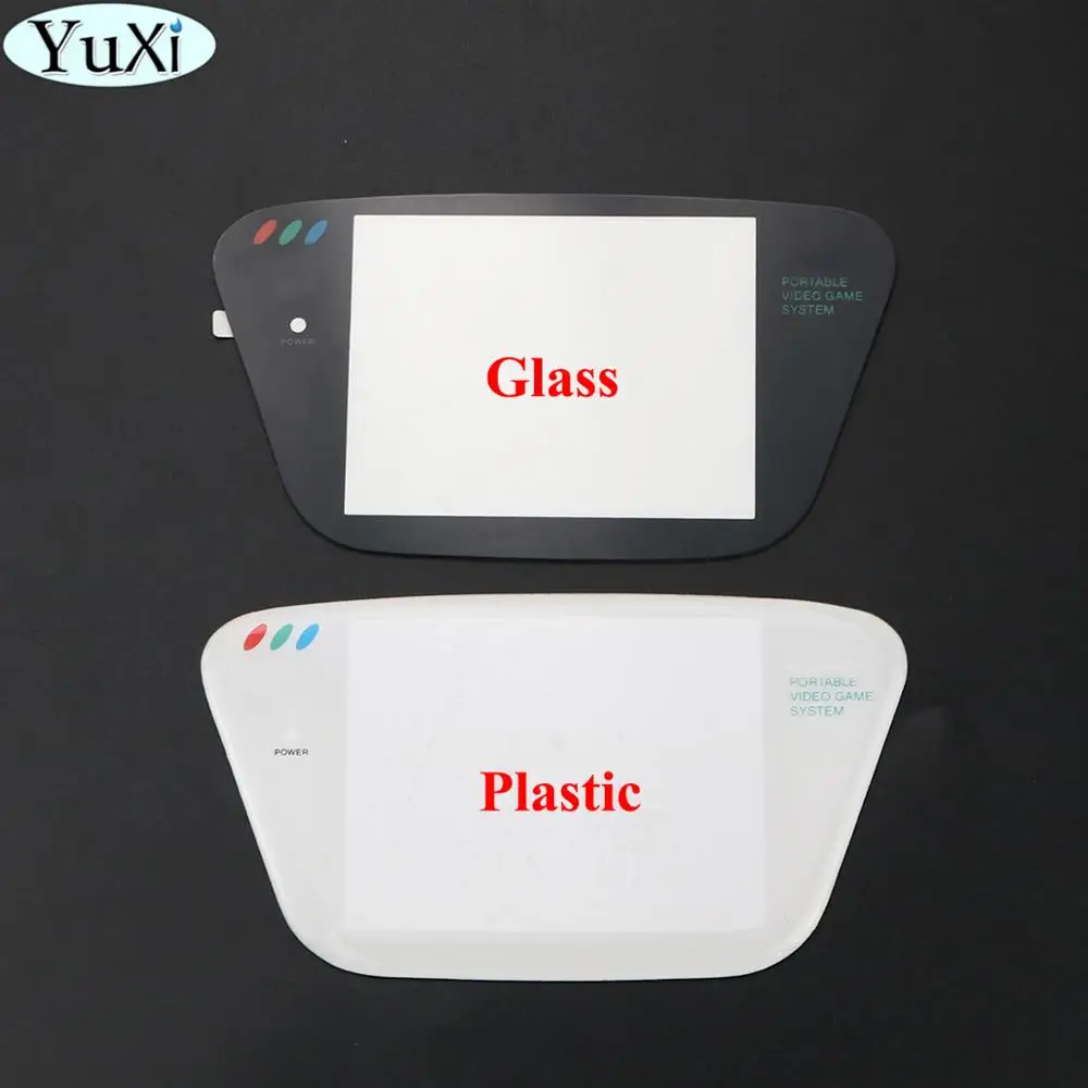 YuXi Glass Plastic For Sega Game Gear Replacement Screen Protector GG Lens White / Black screen cover lens
YuXi Glass Plastic For Sega Game Gear Replacement Screen Protector GG Lens White / Black screen cover lens