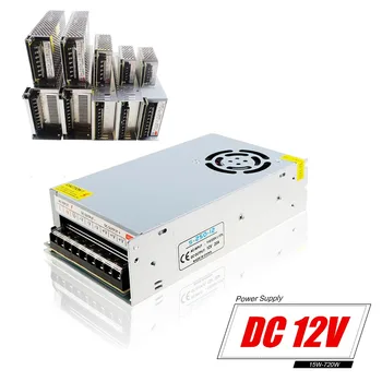 

Output DC12V Lighting Transformers LED Driver Power Supply Adapter 1A 2A 3A 5A 10A 15A 20A 30A 42A 50A 60A For LED Strip JQ
