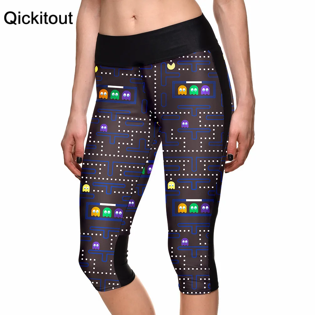 Sexy New Hot women's 7 point Leggings Fashion Game Eat Peas hegemony digital print women high waist Side pocket phone pants
Sexy New Hot women's 7 point Leggings Fashion Game Eat Peas hegemony digital print women high waist Side pocket phone pants