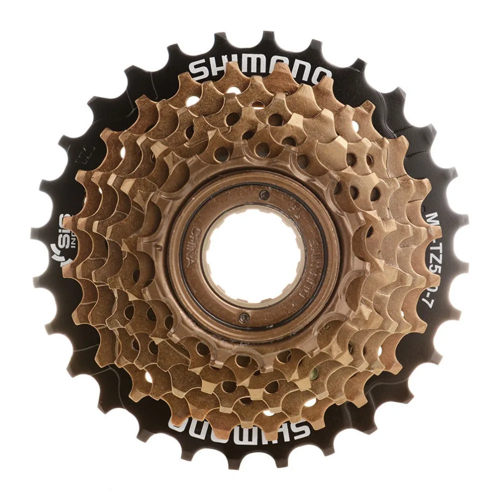 Original SHIMANO Tourney Bicycle MF-TZ500-7 Bicycle Freewheel 14-28T/14-34T Steel for MTB Road Folding Bike Flywheel
Original SHIMANO Tourney Bicycle MF-TZ500-7 Bicycle Freewheel 14-28T/14-34T Steel for MTB Road Folding Bike Flywheel