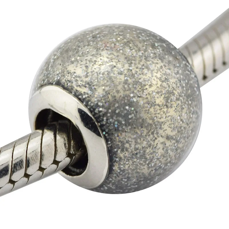 DIY Beads for Jewelry Making Sterling-Silver-Jewelry Silvery Glitter Ball Bead Charms Silver 925 Berloque Perles Women
DIY Beads for Jewelry Making Sterling-Silver-Jewelry Silvery Glitter Ball Bead Charms Silver 925 Berloque Perles Women