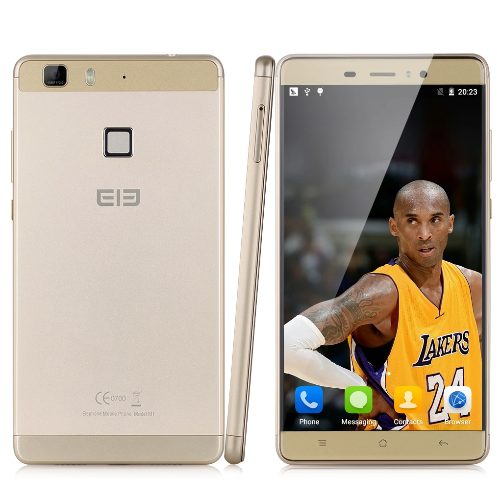 Elephone M1 Android 5 1 MT6735A Quad ядер 3 GHz сотовые телефоны дюймовый мобильный телефон