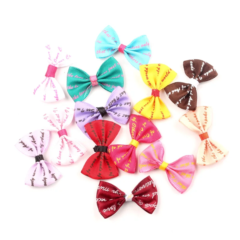 50pcs Mixed Satin Ribbon Bowknot Letter Hair Clips Applique DIY Craft Grosgrain Scrapbooking Wedding Decoration 3.5x2.2cm
50pcs Mixed Satin Ribbon Bowknot Letter Hair Clips Applique DIY Craft Grosgrain Scrapbooking Wedding Decoration 3.5x2.2cm