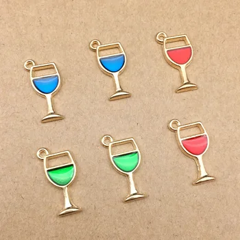 10pcs 8x16mm wine glass cup charms enamel charm for jewelry making and crafting charm fashion pendant
10pcs 8x16mm wine glass cup charms enamel charm for jewelry making and crafting charm fashion pendant