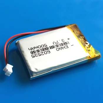 3.7V 500mAh 602535 lipo polymer lithium rechargeable battery JST 1.25mm 2 pin for MP3 GPS DVD bluetooth recorder headset camera
3.7V 500mAh 602535 lipo polymer lithium rechargeable battery JST 1.25mm 2 pin for MP3 GPS DVD bluetooth recorder headset camera