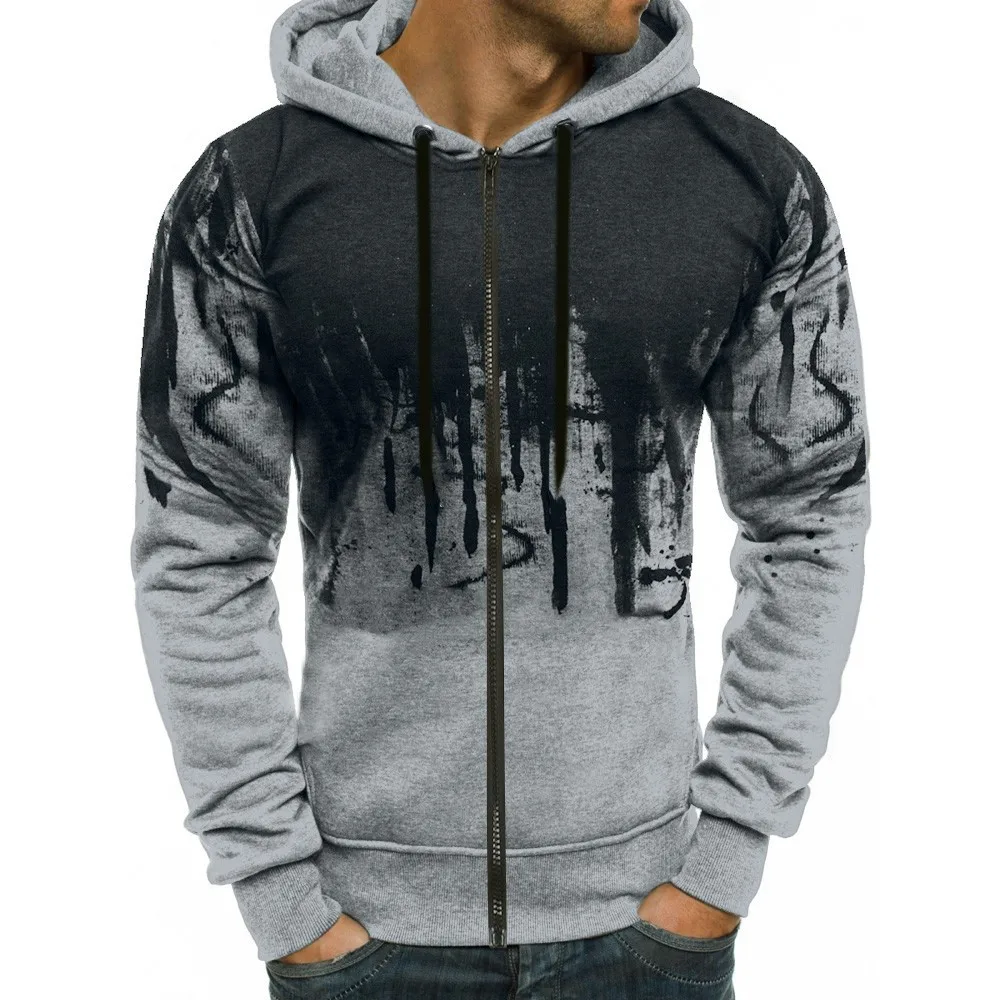 2018 Fashion Men Autumn Hoodies Gradient Color Zipper Pullover Long Sleeve Male Hooded Sweatshirt Blouse Tops Plus Size 5XL #
2018 Fashion Men Autumn Hoodies Gradient Color Zipper Pullover Long Sleeve Male Hooded Sweatshirt Blouse Tops Plus Size 5XL #