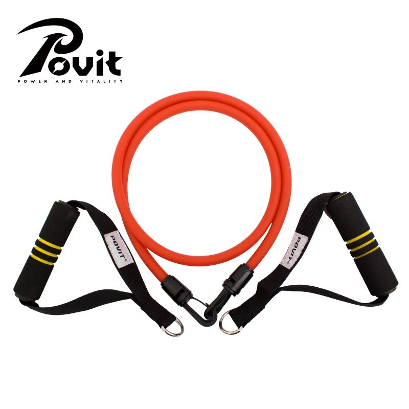 POVIT Single Latex Pull Rope Expander Fitness Resistance Band Elastic Exercise Bands for Yoga Pilates Crossfit Workout Training
POVIT Single Latex Pull Rope Expander Fitness Resistance Band Elastic Exercise Bands for Yoga Pilates Crossfit Workout Training