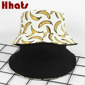Banana Reversible Bucket Hat Hip Hop Fruit Printed Two Side Wear Summer Fisherman Cap Cotton Beach Panama Sunhat Women Hat Bob
Banana Reversible Bucket Hat Hip Hop Fruit Printed Two Side Wear Summer Fisherman Cap Cotton Beach Panama Sunhat Women Hat Bob