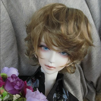 Bybrana 1pc bjd wig boy doll aristocrat curled short hair bjd 1/3 1/4 1/6 free shopping
Bybrana 1pc bjd wig boy doll aristocrat curled short hair bjd 1/3 1/4 1/6 free shopping