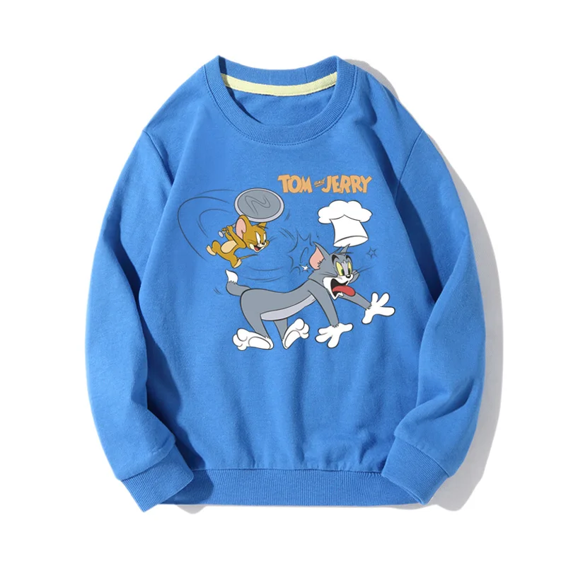 Children Cartoon Tom And Jerry Print Sweatshirts Toddler Boy Girls Cotton Spring Autumn Long Sleeve Sports Hoodies Clothes JX062
Children Cartoon Tom And Jerry Print Sweatshirts Toddler Boy Girls Cotton Spring Autumn Long Sleeve Sports Hoodies Clothes JX062