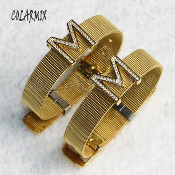 5 pieces Letters bangles watch bangles adjustable zircon jewelry fashion vintage Gem jewelry for women 5251
5 pieces Letters bangles watch bangles adjustable zircon jewelry fashion vintage Gem jewelry for women 5251