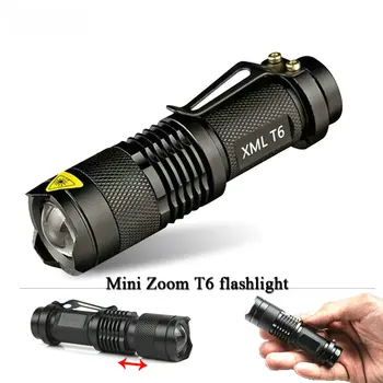 Portable mini led flashlight lanterna zoom torch 5 mode cree xml t6 LED lamp linternas zaklamp 18650 light flashlight
Portable mini led flashlight lanterna zoom torch 5 mode cree xml t6 LED lamp linternas zaklamp 18650 light flashlight