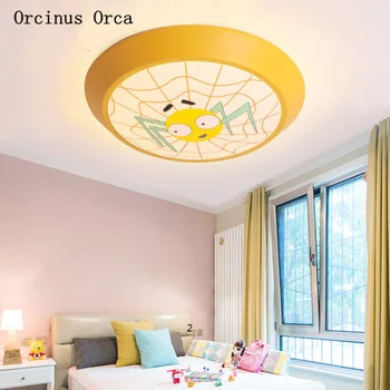 Cartoon Creative Spider ceiling lamp Boys and Girls Bedroom Children's Room Lighting Modern LED Color Round Insect ceiling lamp
Cartoon Creative Spider ceiling lamp Boys and Girls Bedroom Children's Room Lighting Modern LED Color Round Insect ceiling lamp
