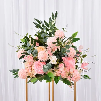 DIY 40*40 Wedding Flower Decor for Iron Arch Artificial Flower Arrangement Supplies Road Lead Cited Flower Row Window T Station
DIY 40*40 Wedding Flower Decor for Iron Arch Artificial Flower Arrangement Supplies Road Lead Cited Flower Row Window T Station