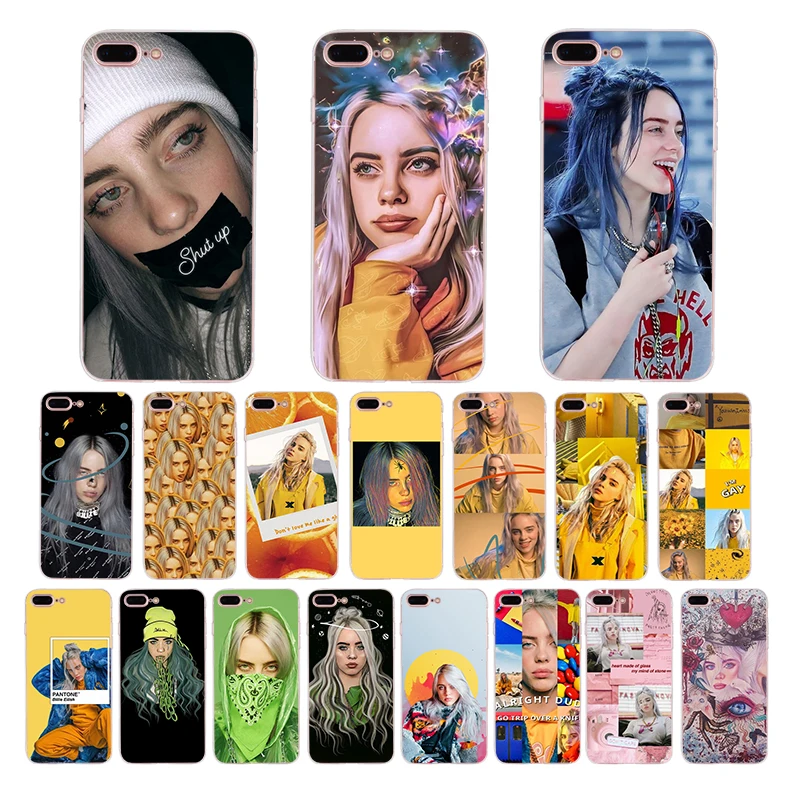HOUSTMUST Billie eilish Soft Silicone Phone Case For iPhone X 6 6S 7 8 Plus XS MAX XR Back Cover 5 10 5S SE shell Coque Funda
HOUSTMUST Billie eilish Soft Silicone Phone Case For iPhone X 6 6S 7 8 Plus XS MAX XR Back Cover 5 10 5S SE shell Coque Funda