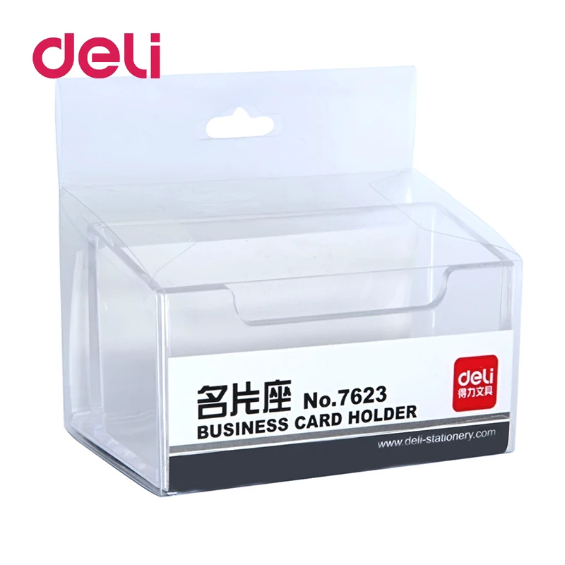 Deli 1pcs Business Card Holder Big Capacity Credit Fashion Metal Business Card Cases id holder Cover box 7623
Deli 1pcs Business Card Holder Big Capacity Credit Fashion Metal Business Card Cases id holder Cover box 7623