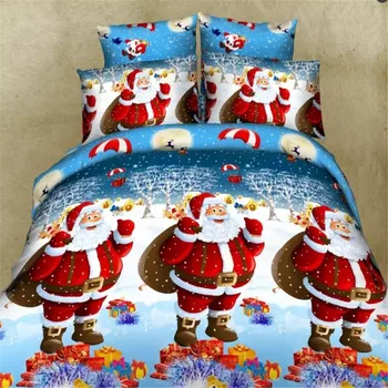 Blue Color Christmas Design Kids Duvet Cover 4PC ,Queen Full Size Happy Santa Claus Gift Child Bedding SetsFor X-mas
Blue Color Christmas Design Kids Duvet Cover 4PC ,Queen Full Size Happy Santa Claus Gift Child Bedding SetsFor X-mas
