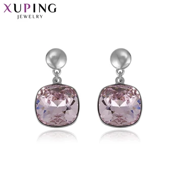 

11.11 Xuping Simple Earrings Temperament Crystals from Swarovski Elegant Jewelry European and American Style Gift S143.5-93313