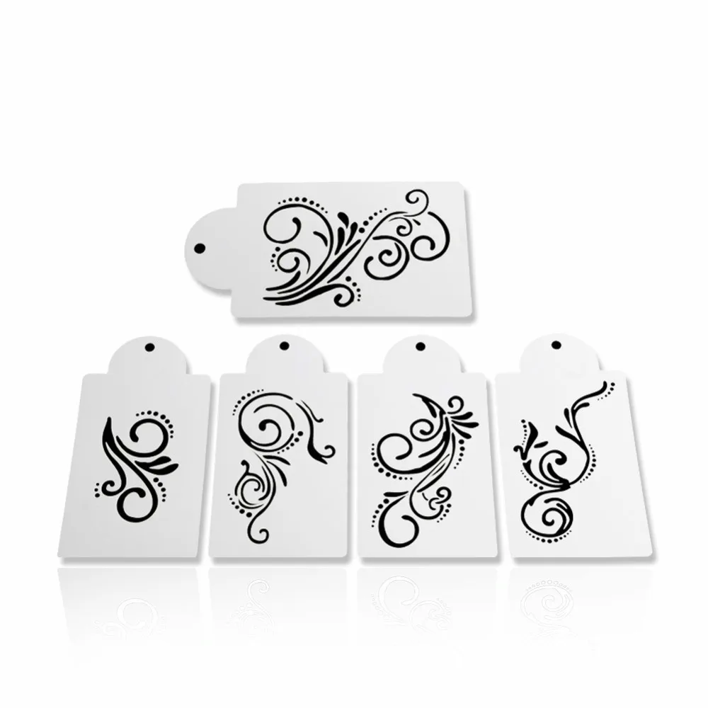 5PCS Flowers Fondant Decorating Wedding Cake Stencil Kitchen Cupcake Decoration Template Mold Baking Tools For Cakes
5PCS Flowers Fondant Decorating Wedding Cake Stencil Kitchen Cupcake Decoration Template Mold Baking Tools For Cakes