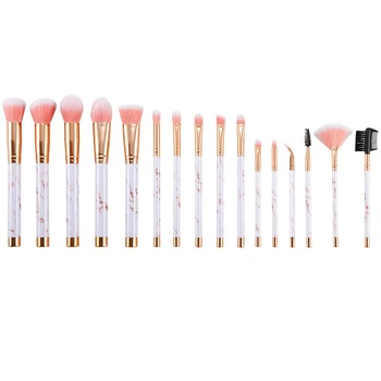 New 16pcs Professional marble Makeup Brushes Set Powder Foundation Eyeshadow Make Up Brushes Cosmetics MakeUp tools
New 16pcs Professional marble Makeup Brushes Set Powder Foundation Eyeshadow Make Up Brushes Cosmetics MakeUp tools