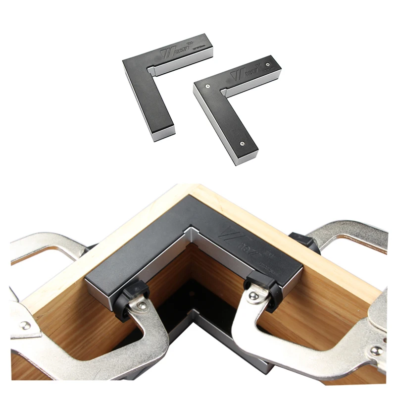 2pcs 90 Degree Positioning Squares L-Sqaure Clamping Squares Aluminium Alloy Right Angle Clamps Woodworking Carpenter Tool
2pcs 90 Degree Positioning Squares L-Sqaure Clamping Squares Aluminium Alloy Right Angle Clamps Woodworking Carpenter Tool