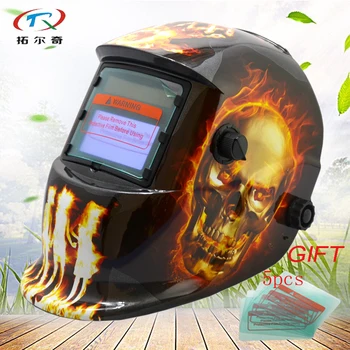 lighting Welding Mask Electronic Auto Darkening Welding Helmet Mig Tig Lithium Battery and solar full face filter HD14(2200DE)
lighting Welding Mask Electronic Auto Darkening Welding Helmet Mig Tig Lithium Battery and solar full face filter HD14(2200DE)