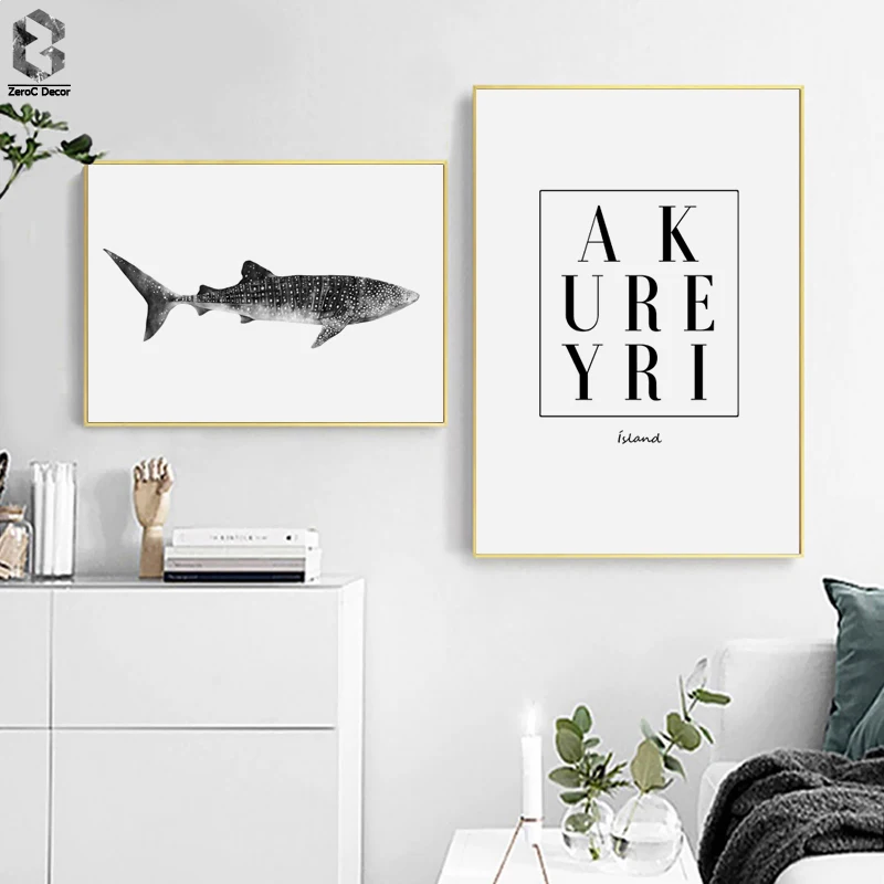 Modern Wall Art Whale Canvas Poster and Print AKUREYRI ISLAND Painting Decorative Picture for Living Room Nordic Home Decor
Modern Wall Art Whale Canvas Poster and Print AKUREYRI ISLAND Painting Decorative Picture for Living Room Nordic Home Decor