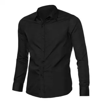 Men Luxury shirt Stylish Casual Dress Slim Fit Shirts Long Sleeve solid turn-down collar cotton blouse Regular Clothing c0502
Men Luxury shirt Stylish Casual Dress Slim Fit Shirts Long Sleeve solid turn-down collar cotton blouse Regular Clothing c0502