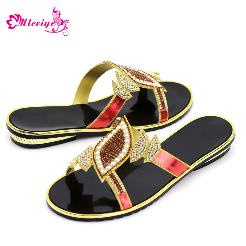 New Arrival Sandals Woman Pumps Fashion Party Shoes Wedding Low Heels Comfortable Slipper for African Women Italian Women Shoes
New Arrival Sandals Woman Pumps Fashion Party Shoes Wedding Low Heels Comfortable Slipper for African Women Italian Women Shoes