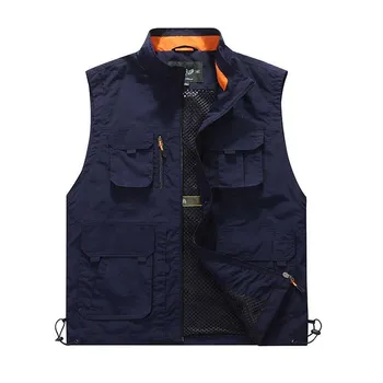 6XL Plus Size New Fashion Mesh Vest Men Casual Vest Big Pocket Sleeveless Jacket Loose Baggy Waistcoat Male Clothes
6XL Plus Size New Fashion Mesh Vest Men Casual Vest Big Pocket Sleeveless Jacket Loose Baggy Waistcoat Male Clothes