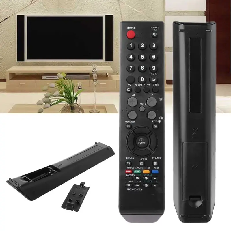 Universal IR Infrared TV Television Remote Control Controller Replacement for Samsung BN59-00609A ABS Plastic 215x48x27mm
Universal IR Infrared TV Television Remote Control Controller Replacement for Samsung BN59-00609A ABS Plastic 215x48x27mm