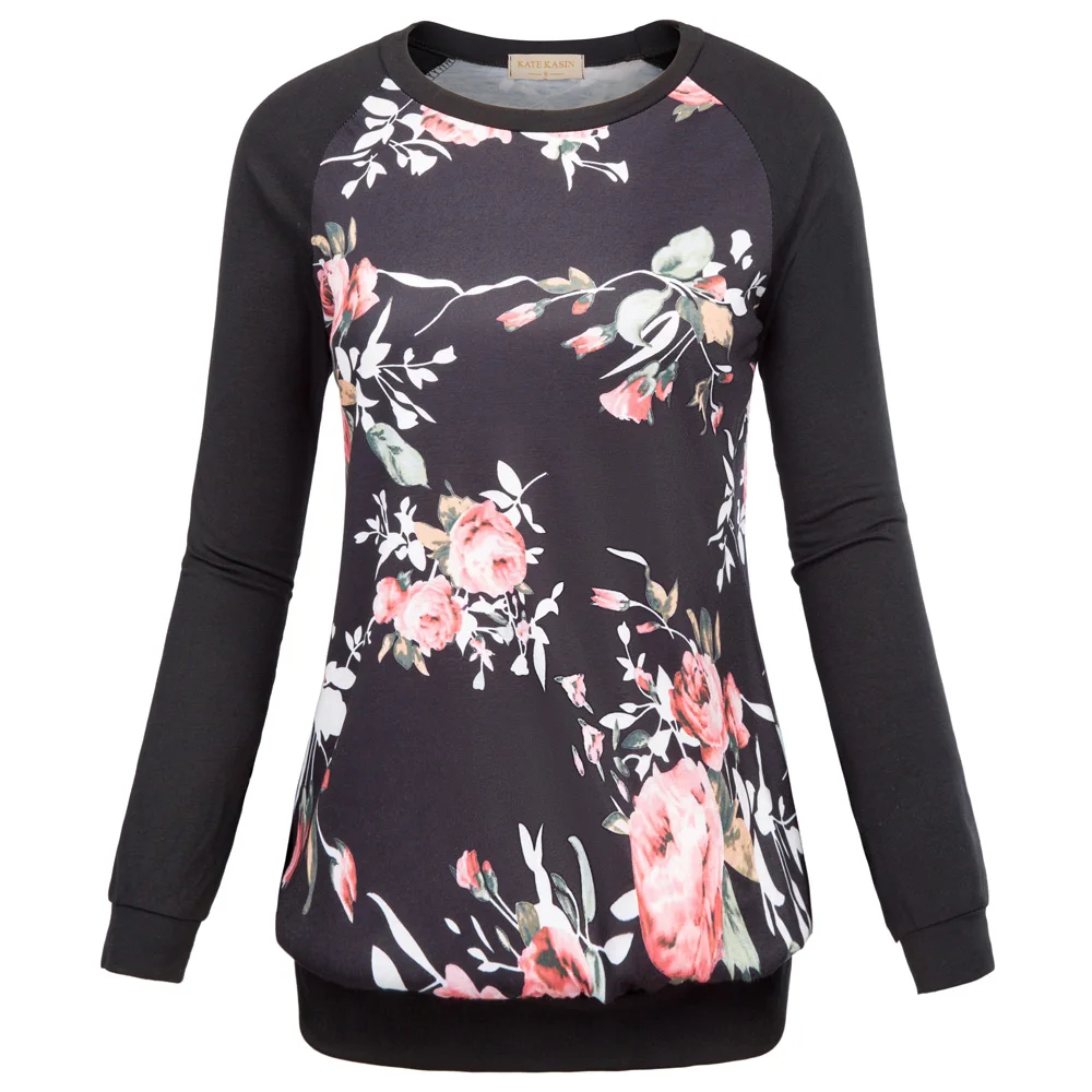 2018 Fashion Long Sleeve Printed Floral Flower T Shirt Women Patchwork T-shirt Autumn Tops Plus Size XXL Gray Tshirt Casual Tee
2018 Fashion Long Sleeve Printed Floral Flower T Shirt Women Patchwork T-shirt Autumn Tops Plus Size XXL Gray Tshirt Casual Tee