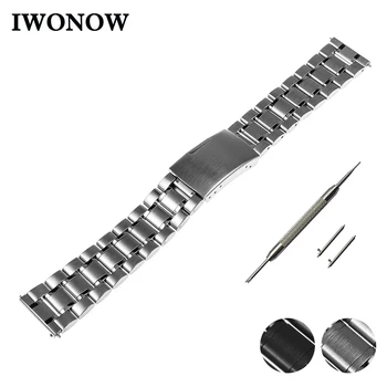 Stainless Steel Watch Band 22mm for LG G Watch W100 / R W110 / Urbane W150 Quick Release Strap Press Buckle Wrist Belt Bracelet
Stainless Steel Watch Band 22mm for LG G Watch W100 / R W110 / Urbane W150 Quick Release Strap Press Buckle Wrist Belt Bracelet