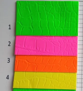 Free shipping 7.6*12inch synthetic neon snake shape leather fabric for DIY accessories
Free shipping 7.6*12inch synthetic neon snake shape leather fabric for DIY accessories