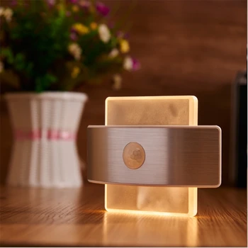 USB Chargeable Motion Sensor LED Night Light battery WC Toilet Kitchen Cabinet Light Bedroom Bedside Wall lamp night lighting
USB Chargeable Motion Sensor LED Night Light battery WC Toilet Kitchen Cabinet Light Bedroom Bedside Wall lamp night lighting