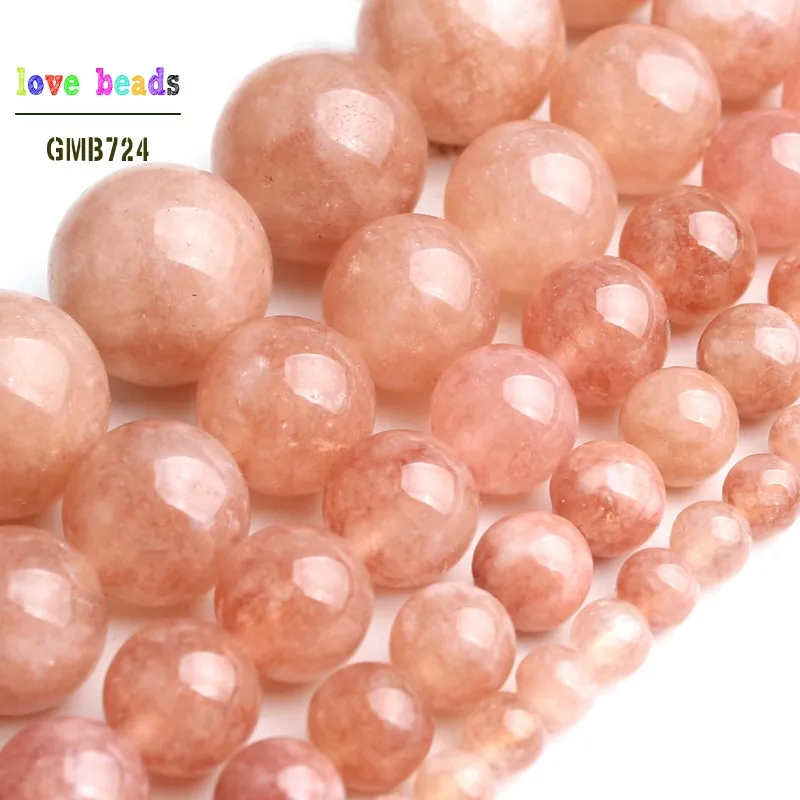 Nude Angelite Stone Round Sunstone Loose Stone Beads for Jewelry Making DIY Bracelet Necklace 15'' strand 4/6/8/10/12mm
Nude Angelite Stone Round Sunstone Loose Stone Beads for Jewelry Making DIY Bracelet Necklace 15'' strand 4/6/8/10/12mm