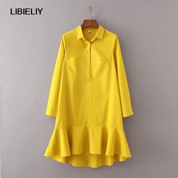 New Lotus Leaf Solid Mini Dresses Women Nice Summer Fashion Long Sleeve Trumpet Dress Woman Vintage Dresses Female Ladies
New Lotus Leaf Solid Mini Dresses Women Nice Summer Fashion Long Sleeve Trumpet Dress Woman Vintage Dresses Female Ladies