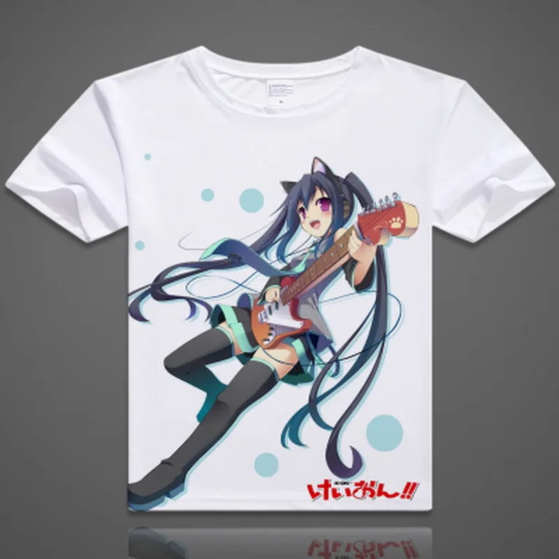 Anime Unisex Tops Tee K-On Mio Akiyama Azusa Nakano T Shirt Anime Japanese Famous Animation Men women T-shirt Cosplay Costume
Anime Unisex Tops Tee K-On Mio Akiyama Azusa Nakano T Shirt Anime Japanese Famous Animation Men women T-shirt Cosplay Costume