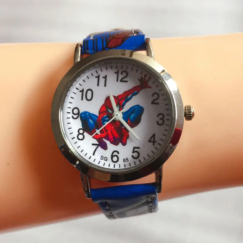 Spiderman Pattern 3D Children Watches Fashion Leather Strap Kids Quartz Wristwatch Boys Girls Students 2019 Cartoon Sports Clock
Spiderman Pattern 3D Children Watches Fashion Leather Strap Kids Quartz Wristwatch Boys Girls Students 2019 Cartoon Sports Clock