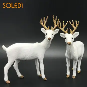 Christmas Dolls White Reindeer Xmas White Deer Elk Plush New Year Christmas Decorations Ornaments Home Gift Drop Shipping
Christmas Dolls White Reindeer Xmas White Deer Elk Plush New Year Christmas Decorations Ornaments Home Gift Drop Shipping