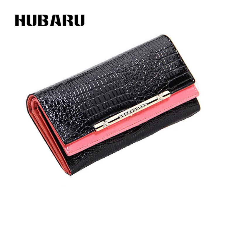 HUBARU Women Fashion Wallet Crocodile Leather High Quality Female Long Wallet Preppy Style Flap Closure Portable Clutch Purse
HUBARU Women Fashion Wallet Crocodile Leather High Quality Female Long Wallet Preppy Style Flap Closure Portable Clutch Purse