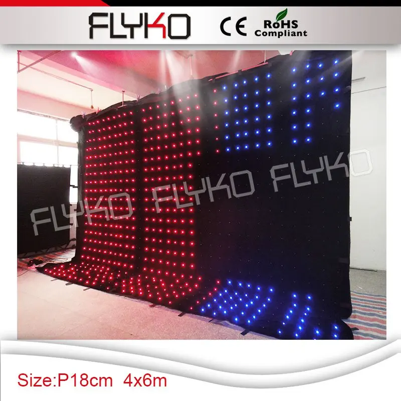 LED Backdrops for wedding nightclub Fireproof Velvet cloth RGB 3in1
LED Backdrops for wedding nightclub Fireproof Velvet cloth RGB 3in1