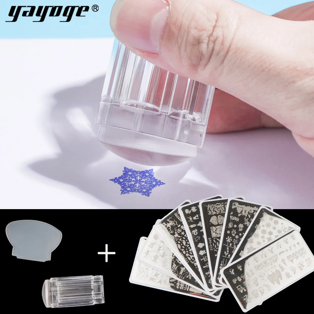 YAYOGE 12*6cm Rectangle Nail Stamping Plates Template Beautiful Design Manicure Nail Art Stamp Image Plate Set
YAYOGE 12*6cm Rectangle Nail Stamping Plates Template Beautiful Design Manicure Nail Art Stamp Image Plate Set