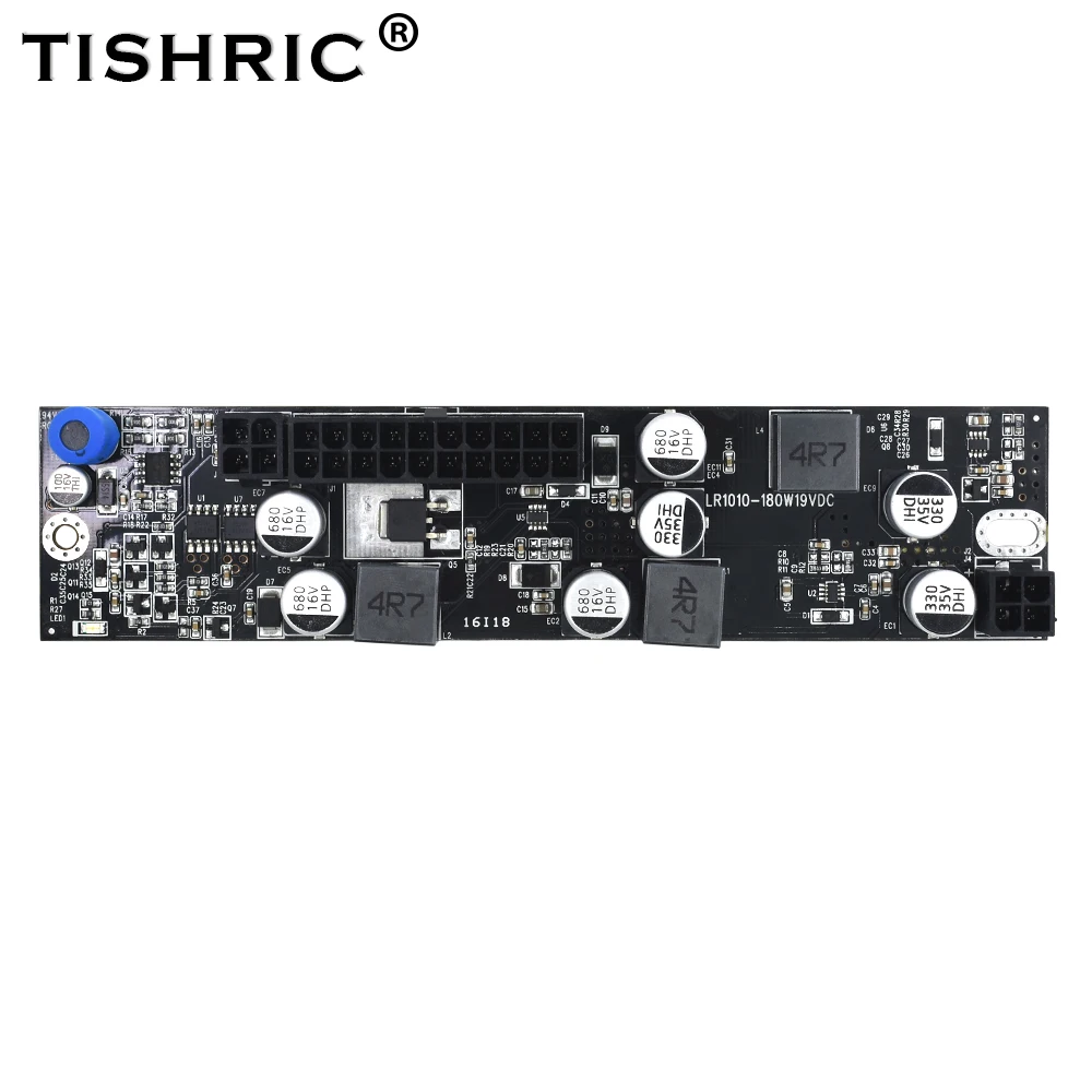 TISHRIC Newest PICO PSU 24Pin MINI ITX ATX Power Supply Adapter Card LR1110 180W 19V DC Switch For Computer |