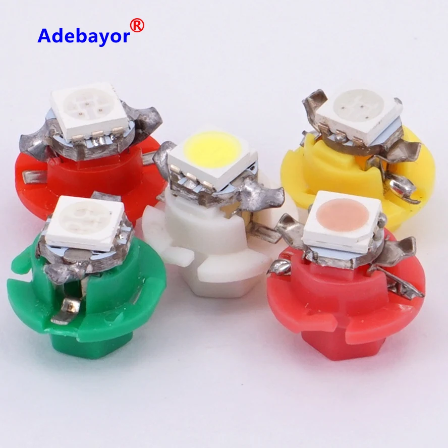 20 X T5 B8.4D 12MM Max diameter Car vehicle Indicator Interior bulb Instrument lamp LED Lights Auto Dashboard Speedo lamp DC12V
20 X T5 B8.4D 12MM Max diameter Car vehicle Indicator Interior bulb Instrument lamp LED Lights Auto Dashboard Speedo lamp DC12V