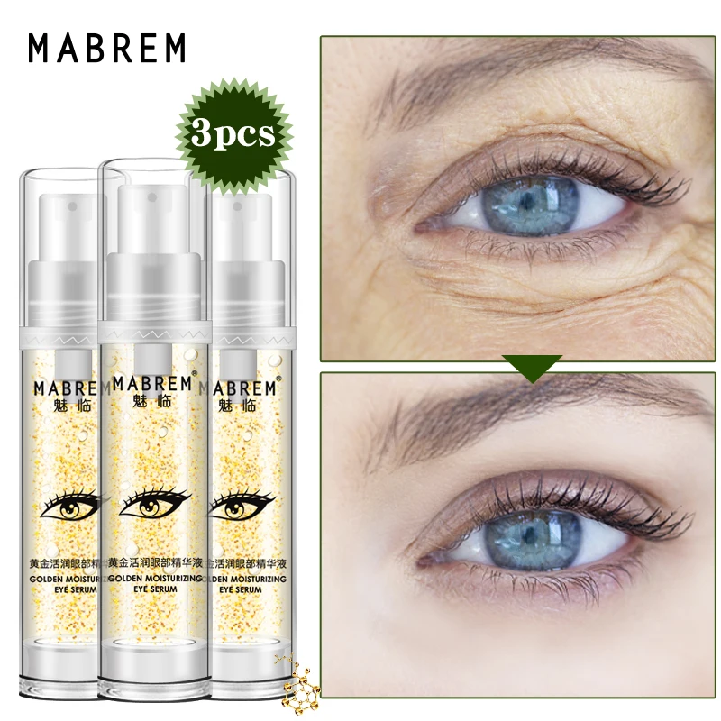 3pcsGold Smooth Eye Serum Hydrating Dilute Eye Lines Dark Circles Eye Bags Muscle Bottom Liquid Repair Essence Lifting Firming
3pcsGold Smooth Eye Serum Hydrating Dilute Eye Lines Dark Circles Eye Bags Muscle Bottom Liquid Repair Essence Lifting Firming