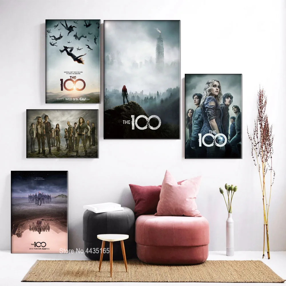 The 100 Season 1 2 3 4 5 Poster American Hot TV Show Posters and Prints Canvas Painting Wall Art Picture for Room Home Decor
The 100 Season 1 2 3 4 5 Poster American Hot TV Show Posters and Prints Canvas Painting Wall Art Picture for Room Home Decor