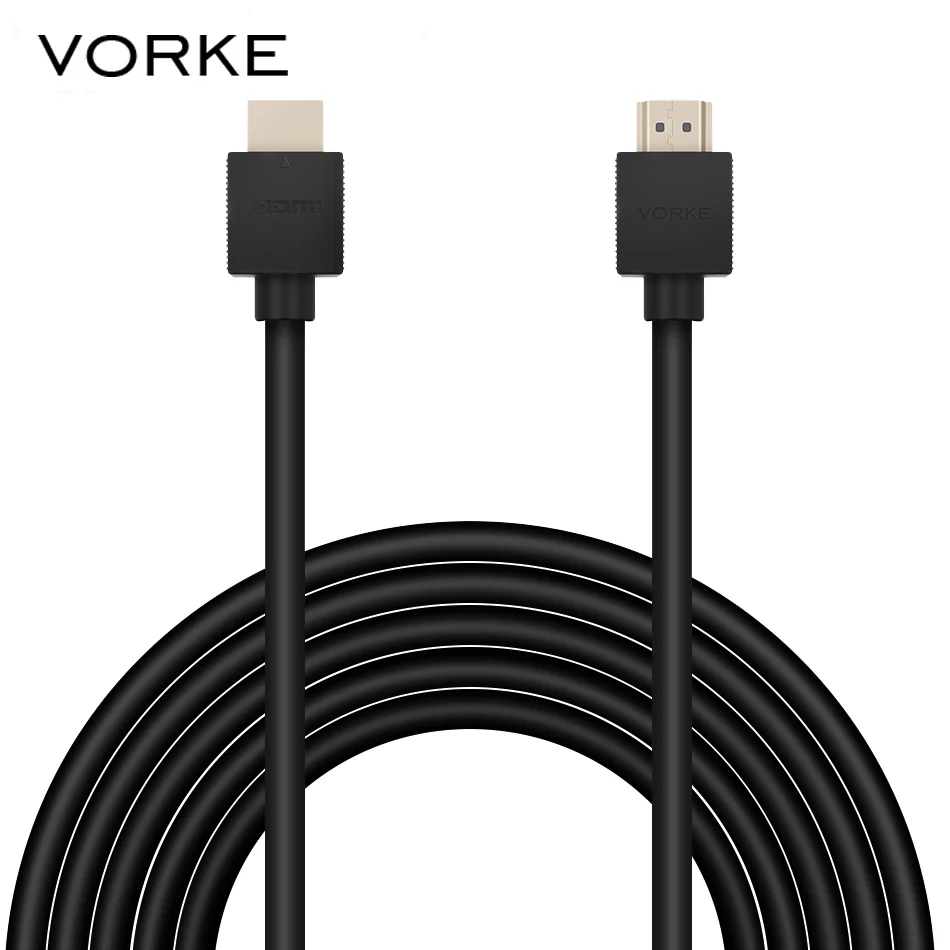 Оригинальный VORKE Basics HDMI кабель 4 фута/1 2 м 0 для всех устройств с интерфейсом HDMI|hdmi