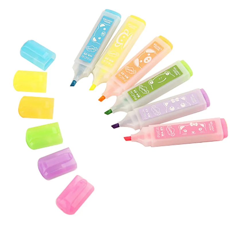 24 Pcs Korean Marker Pen Cute Creative Stationery Genuine Candy Color Large Capacity Pen Student Key Markers paint marker
24 Pcs Korean Marker Pen Cute Creative Stationery Genuine Candy Color Large Capacity Pen Student Key Markers paint marker